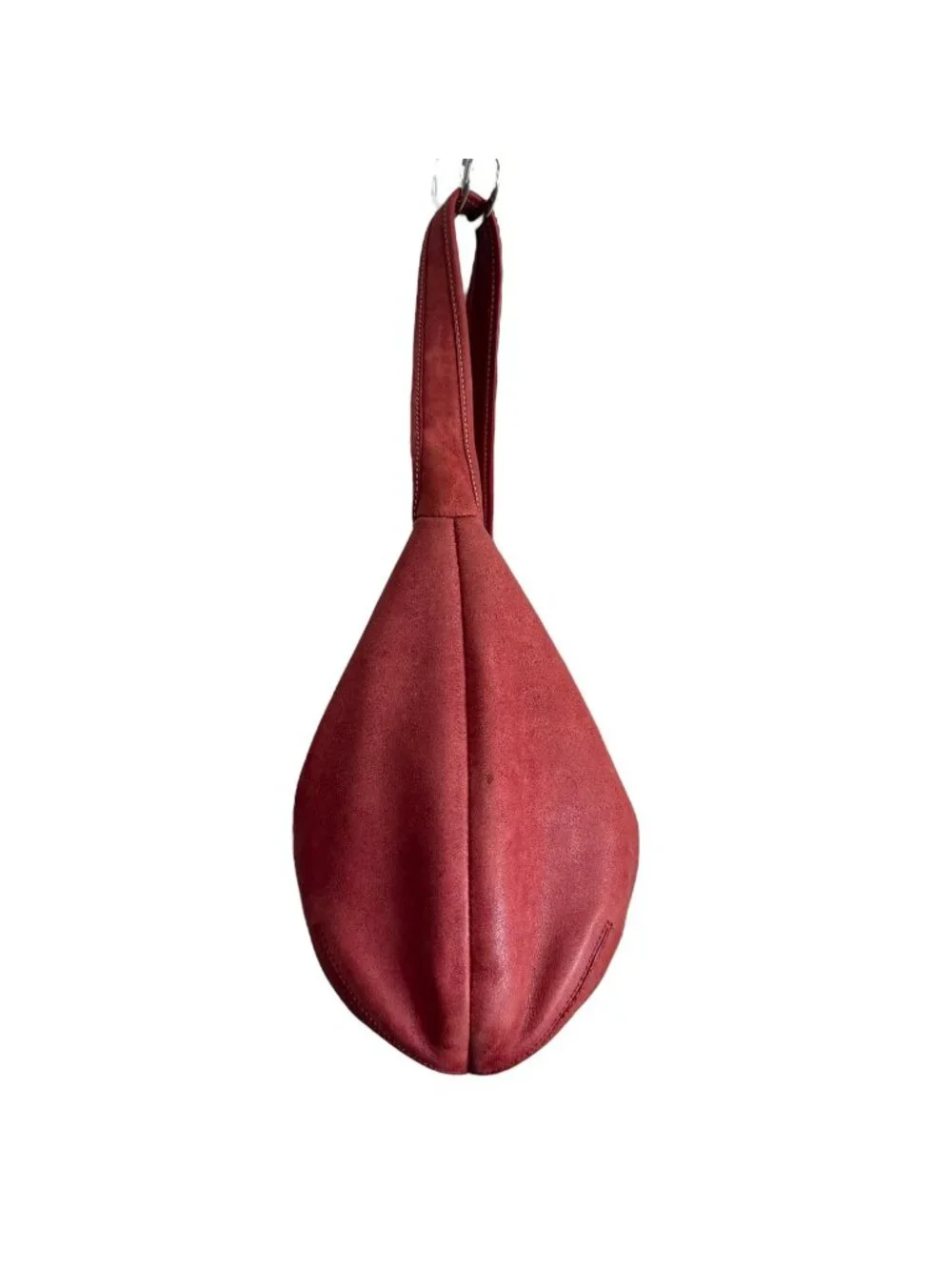 Vintage Coach 9219 Ergo Hobo Shoulder Bag Cherry Red Leather City Y2K 90s